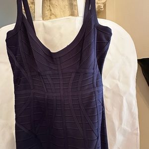 Perfect special event  dress! NWT Herve Leger long bandage dress stunning blue